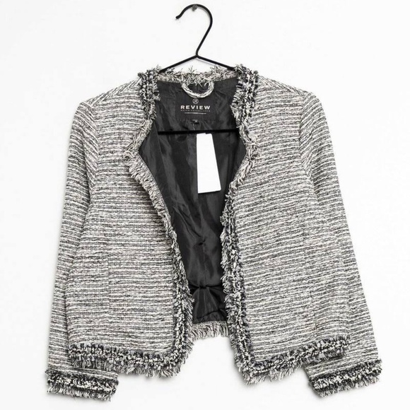 REVIEW Women's Grey Blazer - Picture 1 of 7